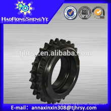 Duplex sprocket with black oxide treatment (35-2,40-2,50-2,60-2,80-2,100-2)